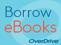 OverDrive Borrow eBooks logo