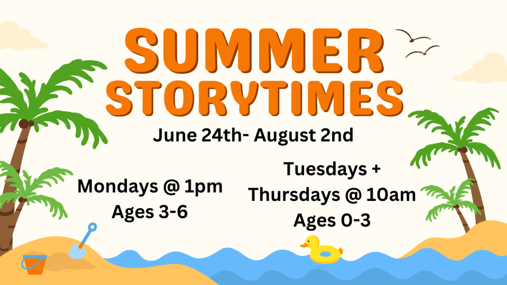 summer storytime banner