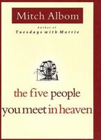 Book cover for The Five People You meet in Heaven by Mitch Albom