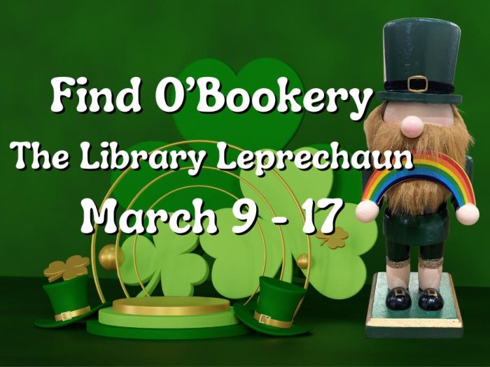 Find O'Bookery, the Library Leprechaun