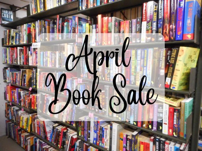 April Book Sale