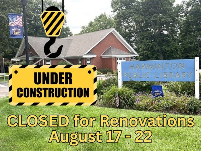 Closed for Renovations August 17 through August 22