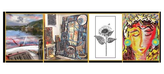 display of digital art